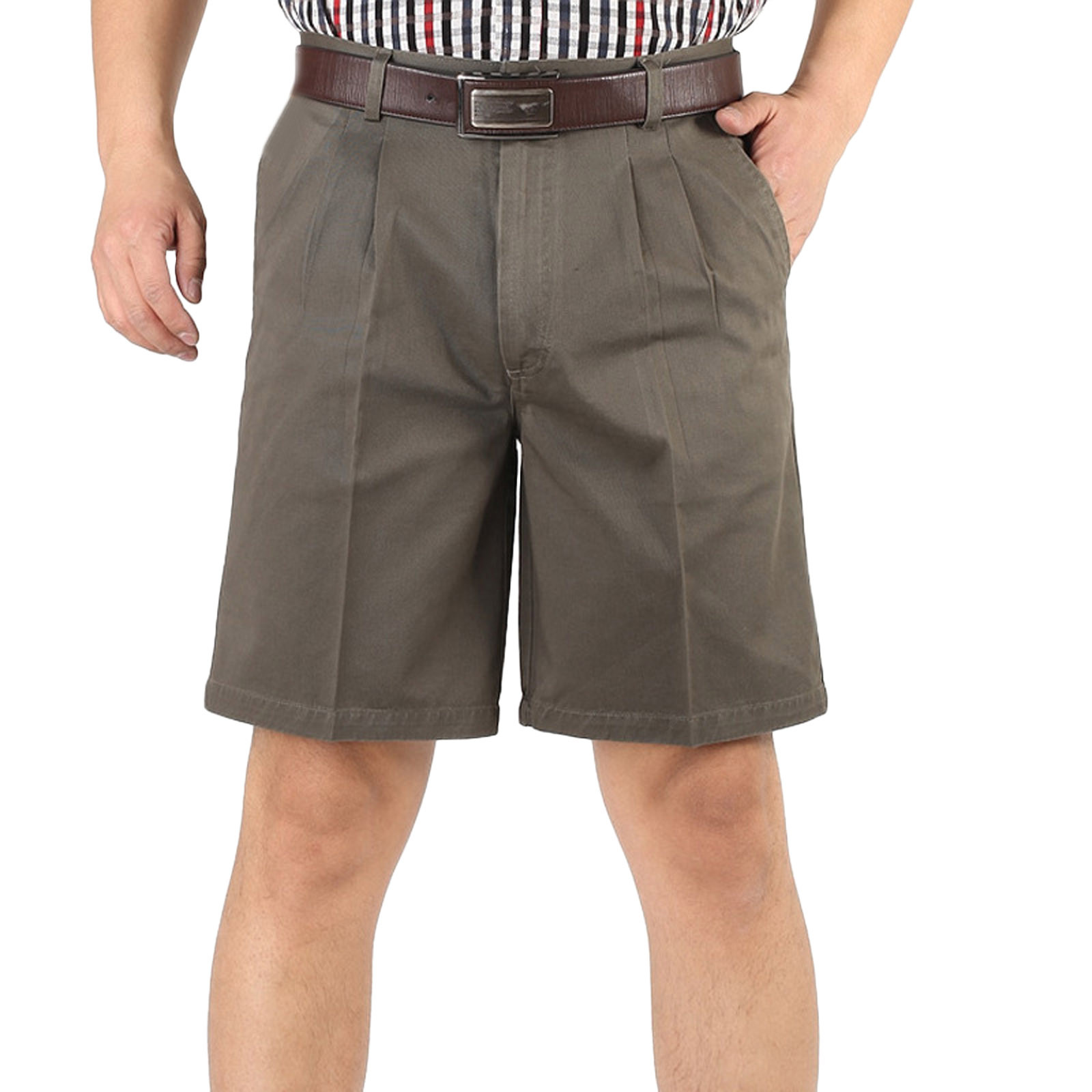APEXFWDT Men's Golf Dress Shorts Casual Chino Stretch Flat Front Lightweight Shorts with Pockets Straight Fit Short